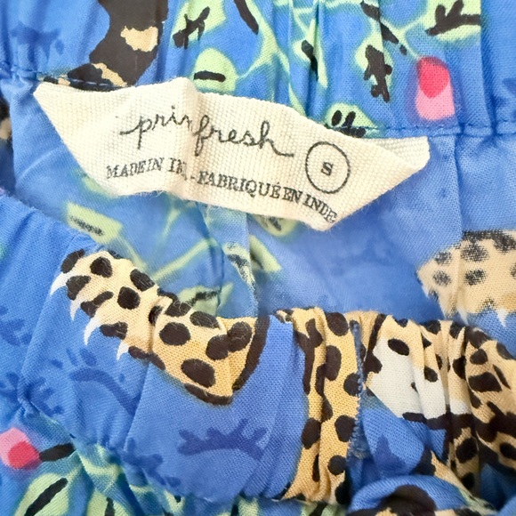 NWT PRINTFRESH Organic Cotton Bagheera Print Long Sleeve Pajama Set Size Small - Picture 8 of 11